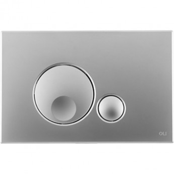 Кнопка смыва механическая OLI Globe 152951 хром матовый Кнопка смыва механическая OLI Globe 152951 хром матовый
