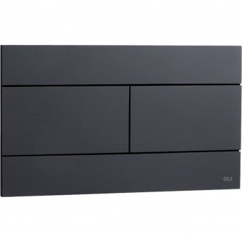 Кнопка смыва OLI SLIM 659055 пластик soft-touch черный Кнопка смыва OLI SLIM 659055 пластик soft-touch черный