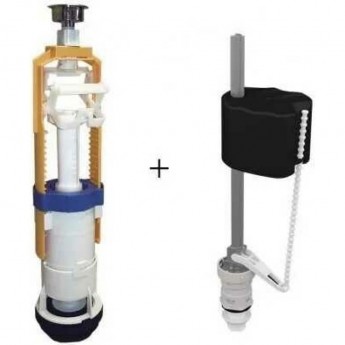 Комплект клапанов OLI спускной FAST S/S + наливной Uni Bottom латунь Комплект клапанов OLI спускной FAST S/S + наливной Uni Bottom латунь